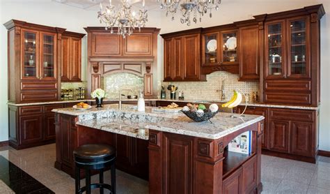 These european style cabinets feature vertical ribbon stripe mahogany with a seamless appearence. Kitchen Remodeling Mahogany Cabinets in Scottsdale AZ