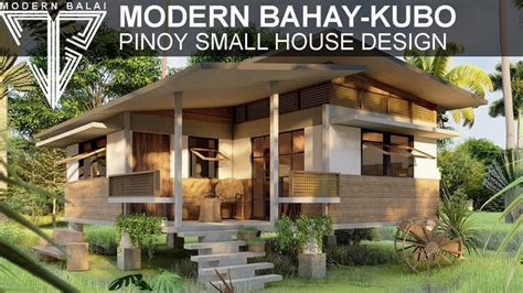 Modern Bahay Kubo Small House Design With Interior Design Modern