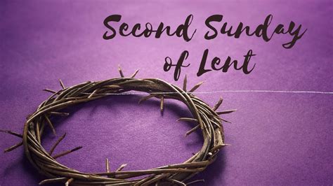 Second Sunday Of Lent February 28 2021 Youtube