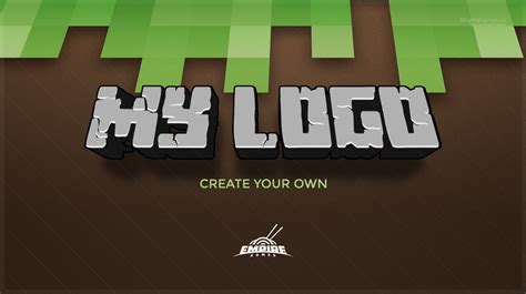 Logo Minecraft Creator Empire Games