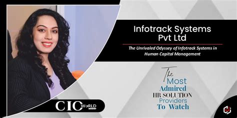 Innovating Tomorrow The Unrivaled Odyssey Of Infotrack Systems In