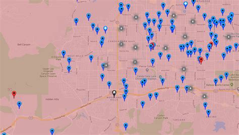 30 sex offenders in woodland hills 2019 halloween safety map woodland hills ca patch