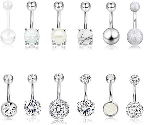 New Fashion Body Piercing Navel Ring Jewelry Belly Button Ring Women S
