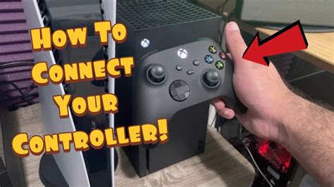 How To Connect Xbox Controller To Xbox Series X S Youtube