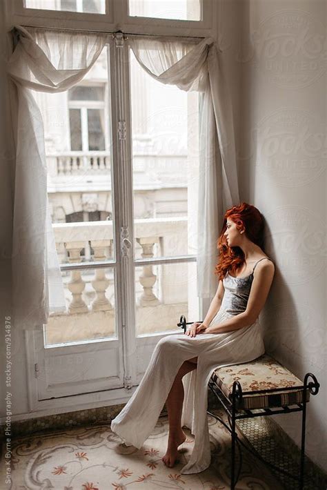 Window Girl By Stocksy Contributor Sara K Byrne Photography