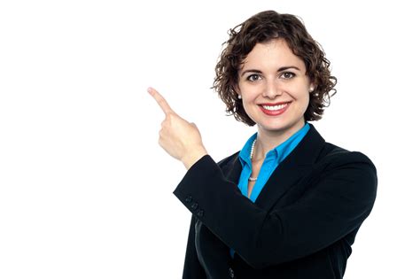 Women Pointing Left Download Free Png Image Png Play