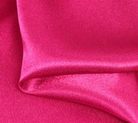 fuchsia hot pink satin crepe fabric soft and easy to work with etsy