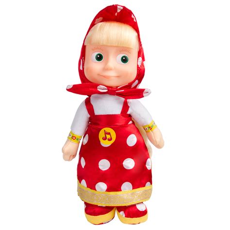 Masha Talking Doll In Red Dress Mashaandthe Bear Product Sku G 159661