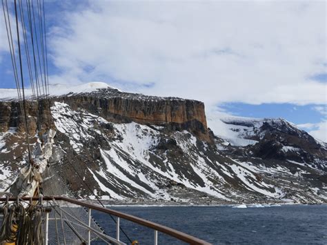 Brown Bluff Geology And Gulls Sailing To Antarctica