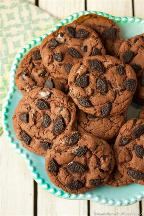 Chocolate Oreo Cookies Recipe Moms And Munchkins