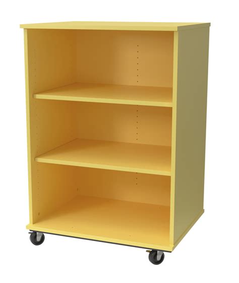 Classroom Select Expanse Storage Open Bookcase With Casters Single