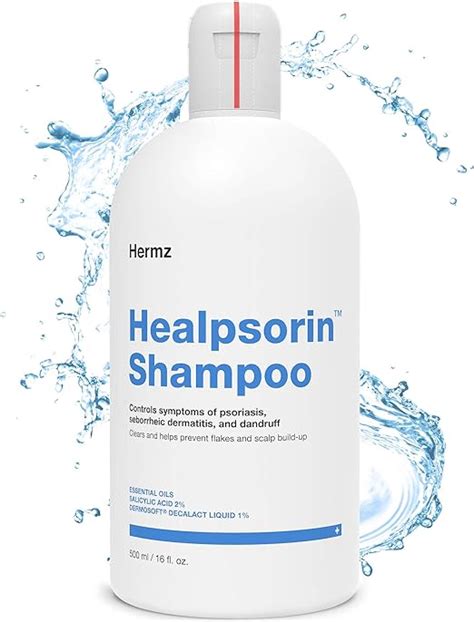 Therapeutic Psoriasis Shampoo 500ml Salicylic Acid And Dermosoft 1
