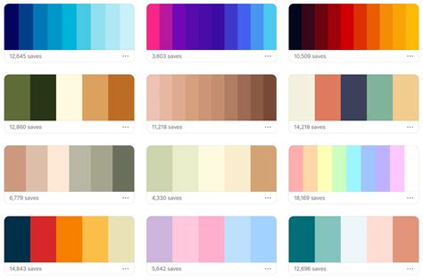 Trending Color Palettes Coolors Leesharing