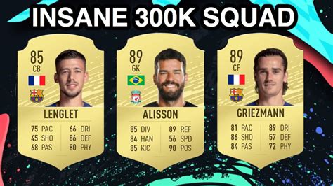 Clément lenglet fc barcelona france. INSANE 300K HYBRID SQUAD BUILDER FIFA 20 (FT ALISSON ...