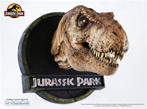 Chronicle Collectibles Jurassic Park T Rex 15 Scale Bust The Toyark