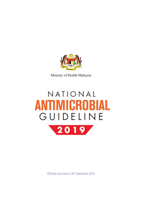 National Antibiotic Guideline 2019 Harry Tucker