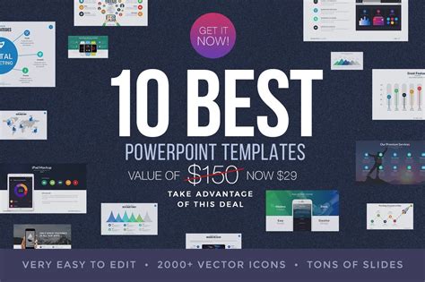 Best Powerpoint Templates Bundle ~ Presentation Templates ~ Creative Market