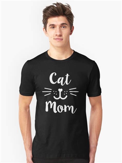 Cat Mom Shirt Womens Cute Cat Owner T Shirt Unisex T Shirt Front Custom Baggers Custom Choppers