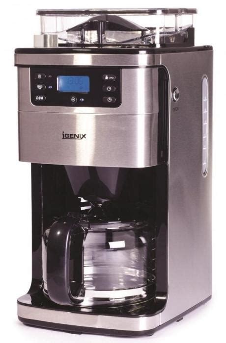 This isn't surprising, given the. Igenix IG8225 12-Cup Bean to Cup Coffee Maker, 1.5 L, 1050 ...