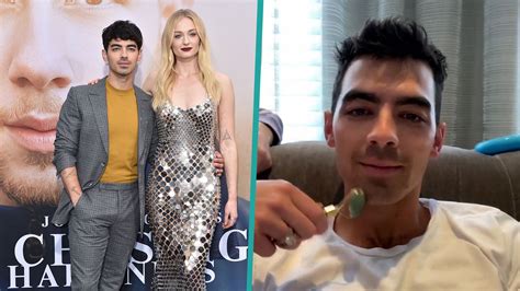 Joe Jonas Gets Jade Roller Facial From Wife Sophie Turner Access