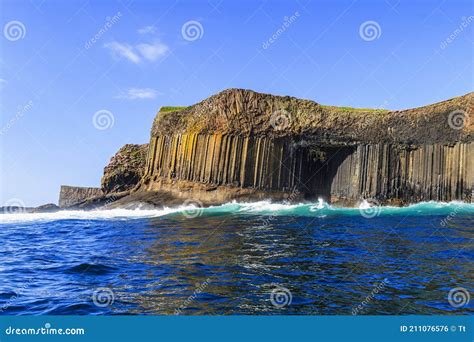 Fingal S Cave Staffa Island On The Coast Of Scotland Stock Photo