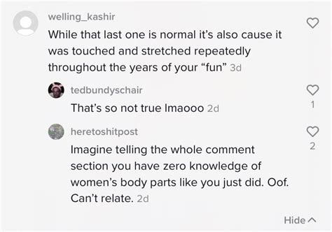 Local Man Thinks Uneven Labia Come From Being “stretched” R