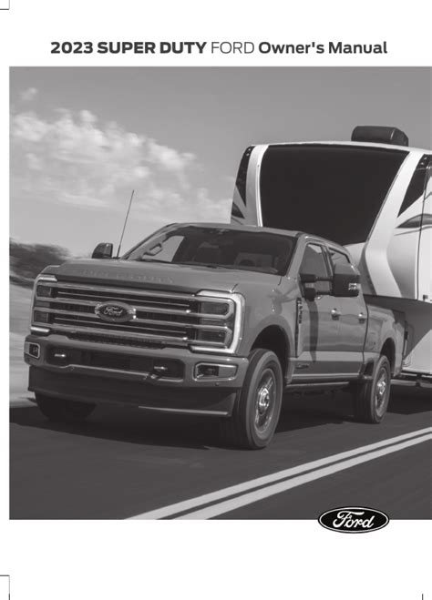 Ford F Pdf Owner S Manuals