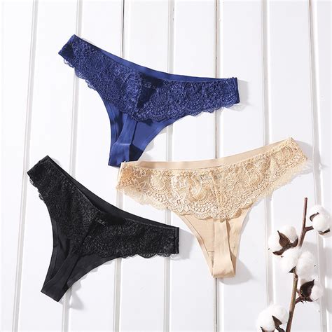Women Underwear G String Panties Lace Thongs Ladies Sexy T Back Lingerie China Lingerie And
