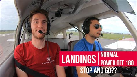 Another Power Off 180 Landing Pa28 Youtube