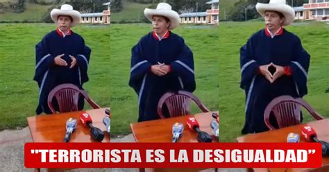 Los cabecillas del comité regional del norte aseguran que firmó una carta de sujeción a la orga. Pedro Castillo: "Nos dicen terrorista, ¡Terrorista es la ...