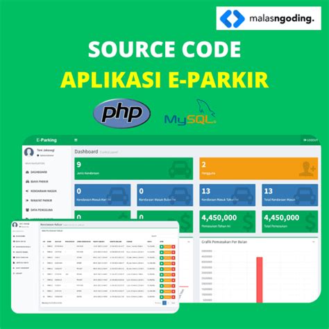 Source Code Aplikasi Pendataan Parkir Dengan Php Dan Mysqli Malas Ngoding