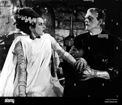 Bride Of Frankenstein Stock Photo Alamy