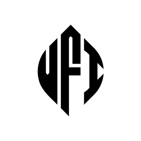 Diseño De Logotipo De Letra De Círculo Vfi Con Forma De Círculo Y