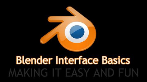 Blender Tutorial - Interface Beginner Basics - YouTube
