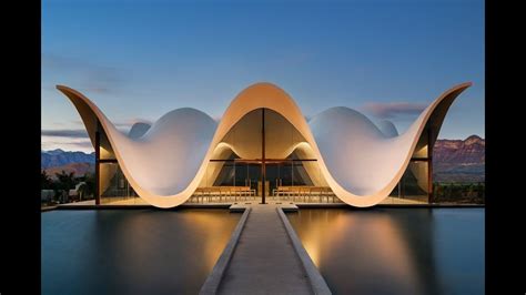 The Formwork Of The Shell Roof Of Bosjes Chapel Youtube