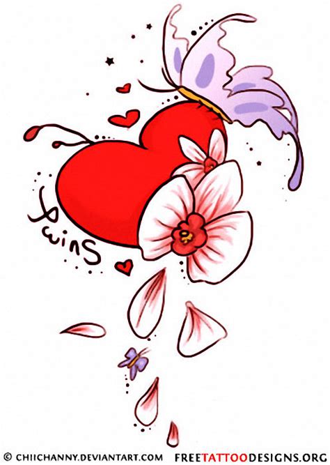 We love this unique and beautiful tattoo. 55 Heart Tattoos | Love And Sacred Heart Tattoo Designs