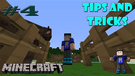 Minecraft Tips And Tricks 4 Easier Sprinting Youtube