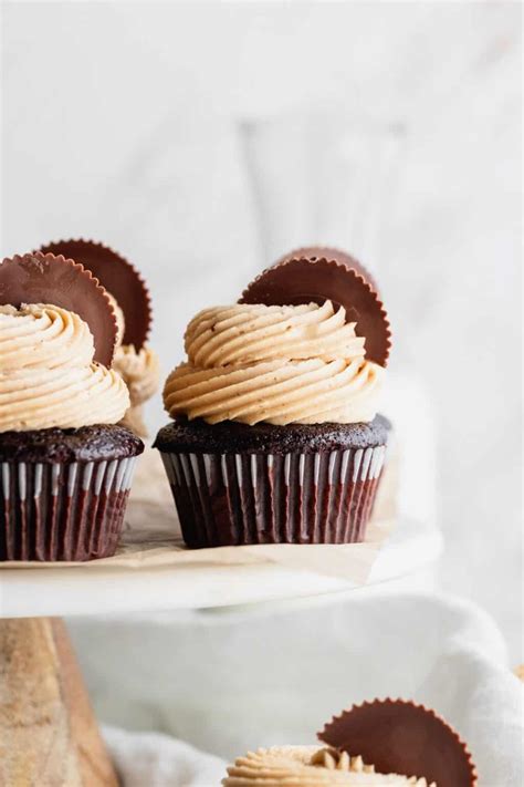 chocolate peanut butter filled cupcakes stephanie s sweet treats