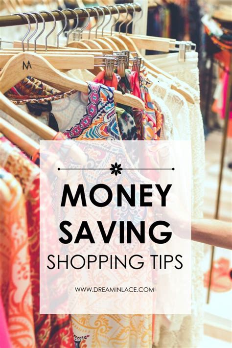 Money Saving Shopping Tips I Dream In Lace I