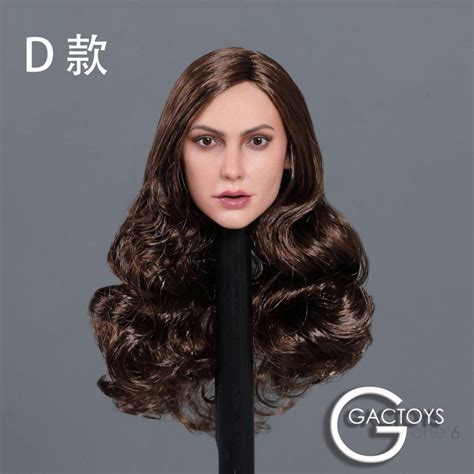 New Product Gactoys 16 European Beauty Star Head Carving A B C D 4 Models Gc034