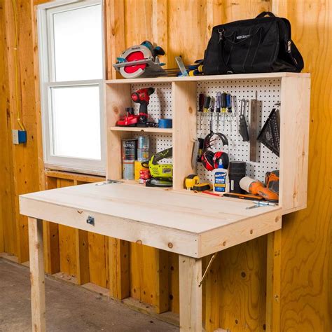 Saturday Morning Workshop How To Build A Fold Up Workbench The