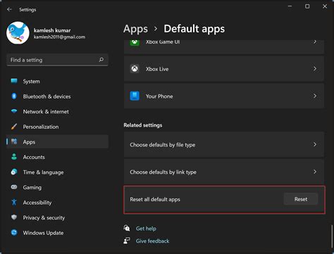 How To Reset And Restore Default Apps For File Types In Windows 11 Or