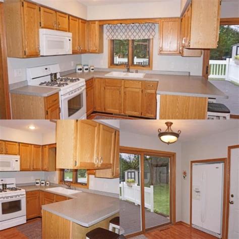 May 31, 2020 · this refreshing kitchen is using sage green on its cabinet. Sage green walls + Oak Cabinets = ?? Backsplash