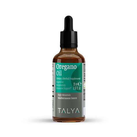 Talya Herbal Oregano Oil 20 Ml Natural High Carvacrol Premium