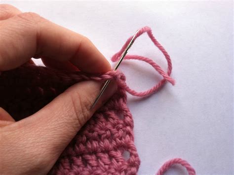 How To Weave In Yarn Ends I Like Crochet