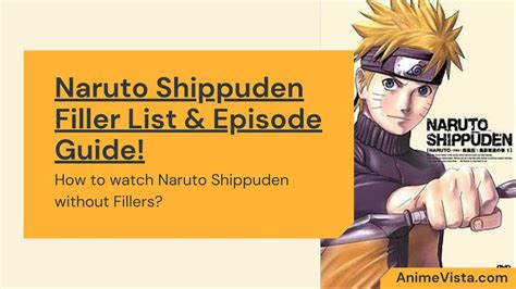 Naruto Shippuden Filler List Naruto Shippuden Episode List Youtube