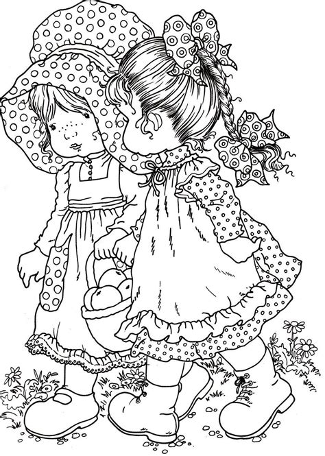Colouring pages available are holly hobbie az dibujos para colorear, holly hobbie and friends colo. Entre copine | Sarah kay, Coloring pages, Colouring pages