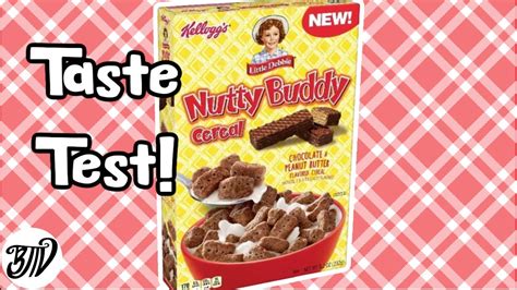 New Kelloggs Little Debbie Nutty Buddy Cereal Taste Test Tuesday