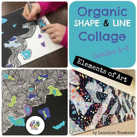Students Will Learn About Organic Shapes As They Discover How Line