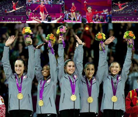 China placed fourth with a 174.430. 2012 USA Women's Olympic Gymnastics Team - song